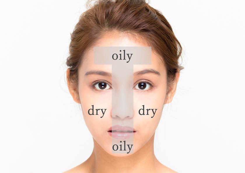 ベタつきやすいTゾーン