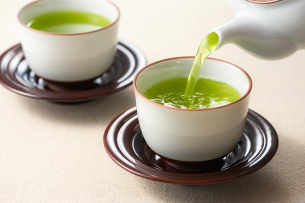 緑茶を入れる