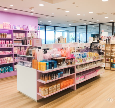 化粧品のお店