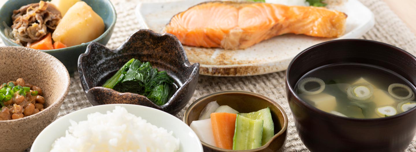 健康的な和食