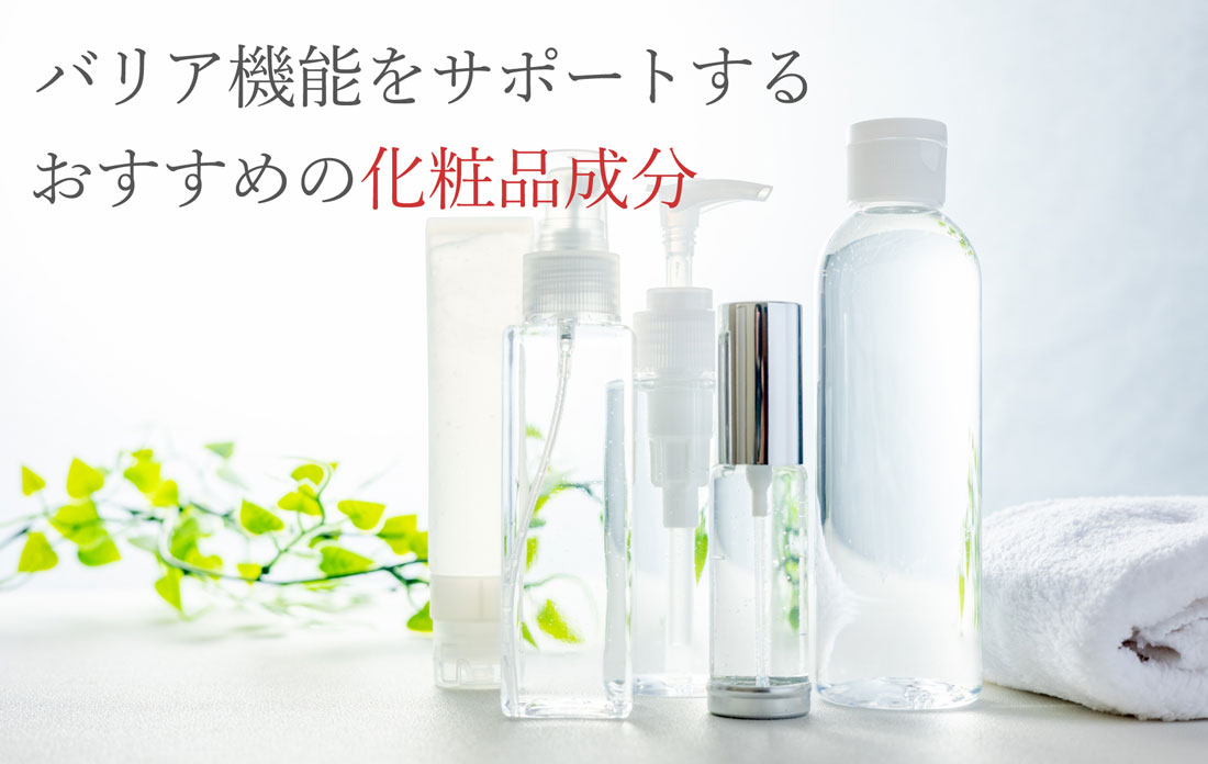 バリア機能をサポートするおすすめ成分