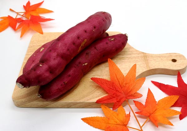 食物繊維の豊富なさつまいも